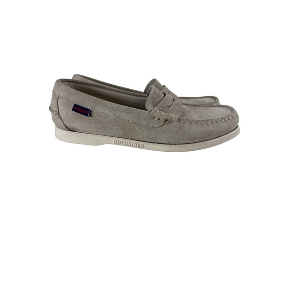 Sebago Shoes - Sebago Docksides Suede Leather Boat Shoe Loafer Slip On Women Size US 10 EU‎ 41